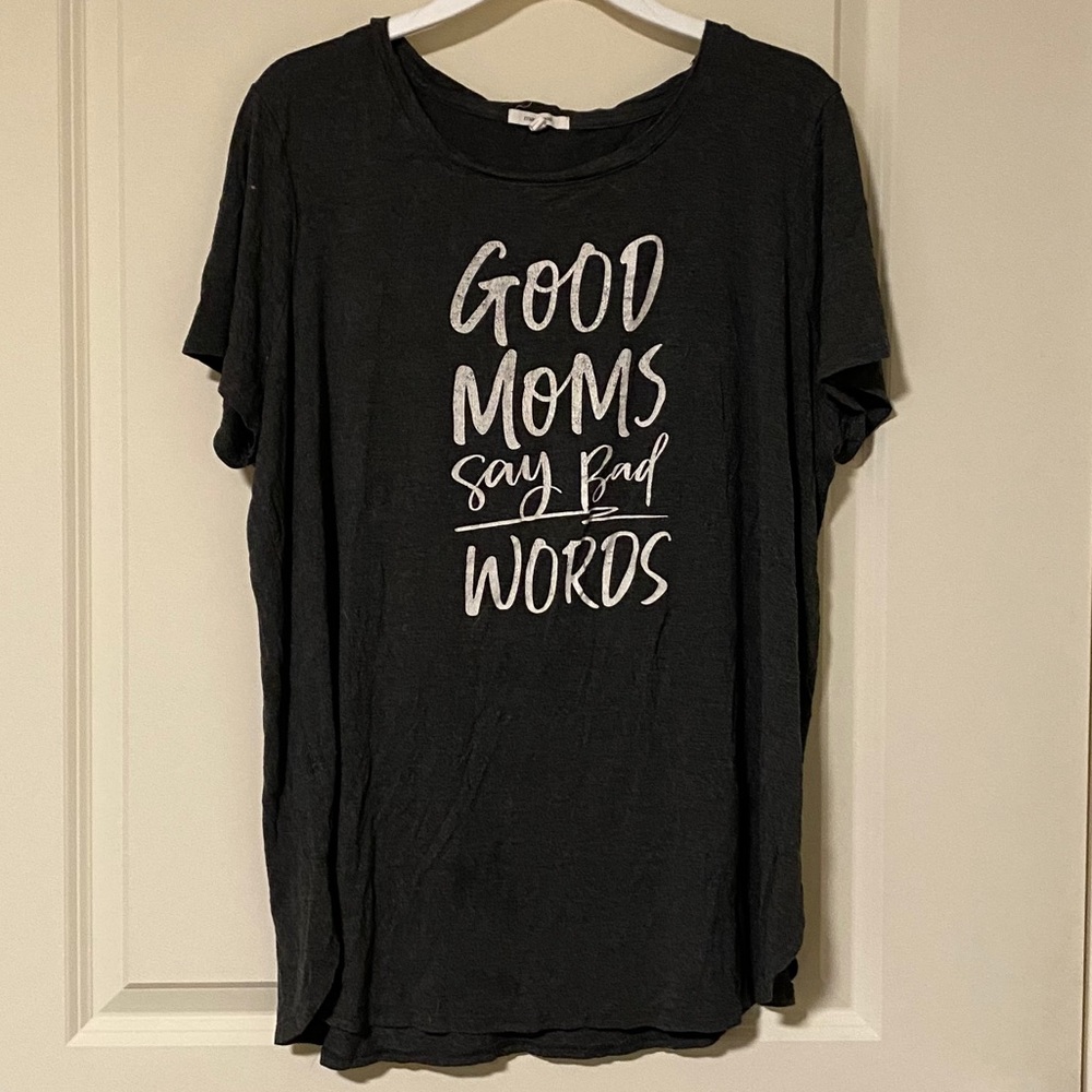 "Good Moms Say Bad Words" Lightweight tee